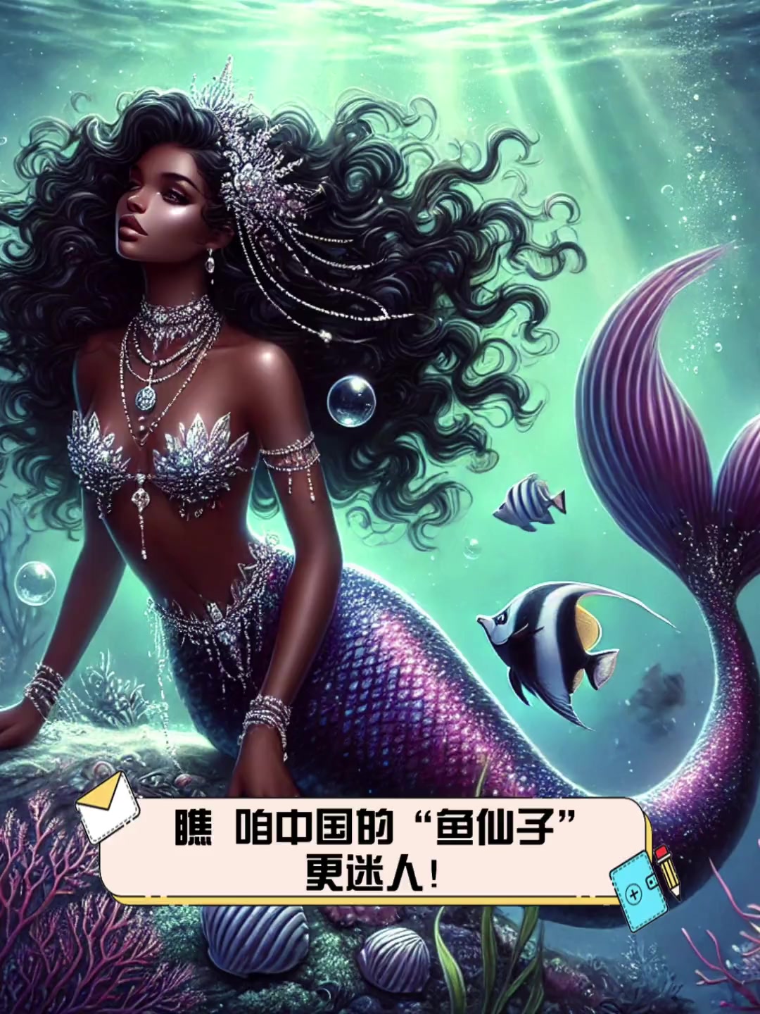 瞧,咱中国的“鱼仙子”更迷人!