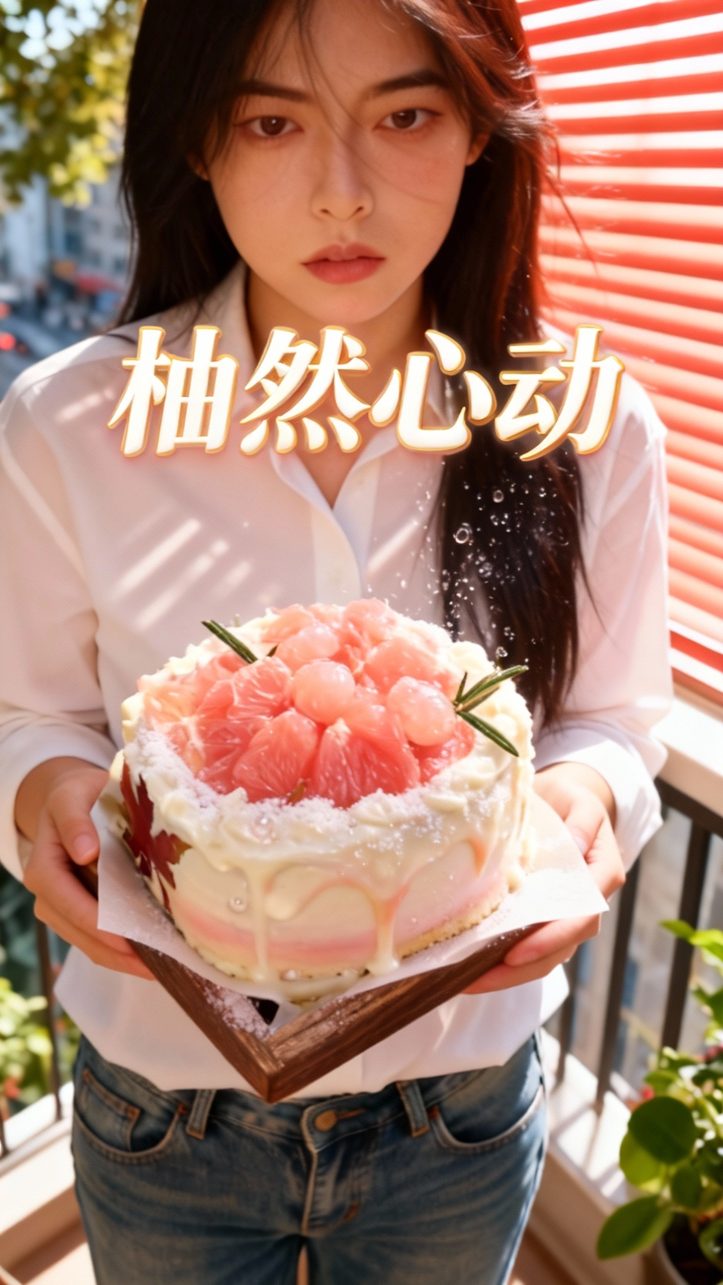 柚子蛋糕,甜蜜与清新的完美融合