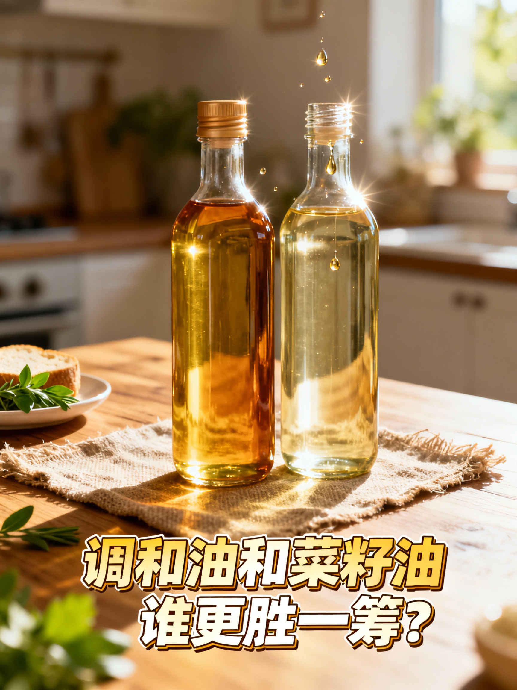 调和油和菜籽油谁更胜一筹？