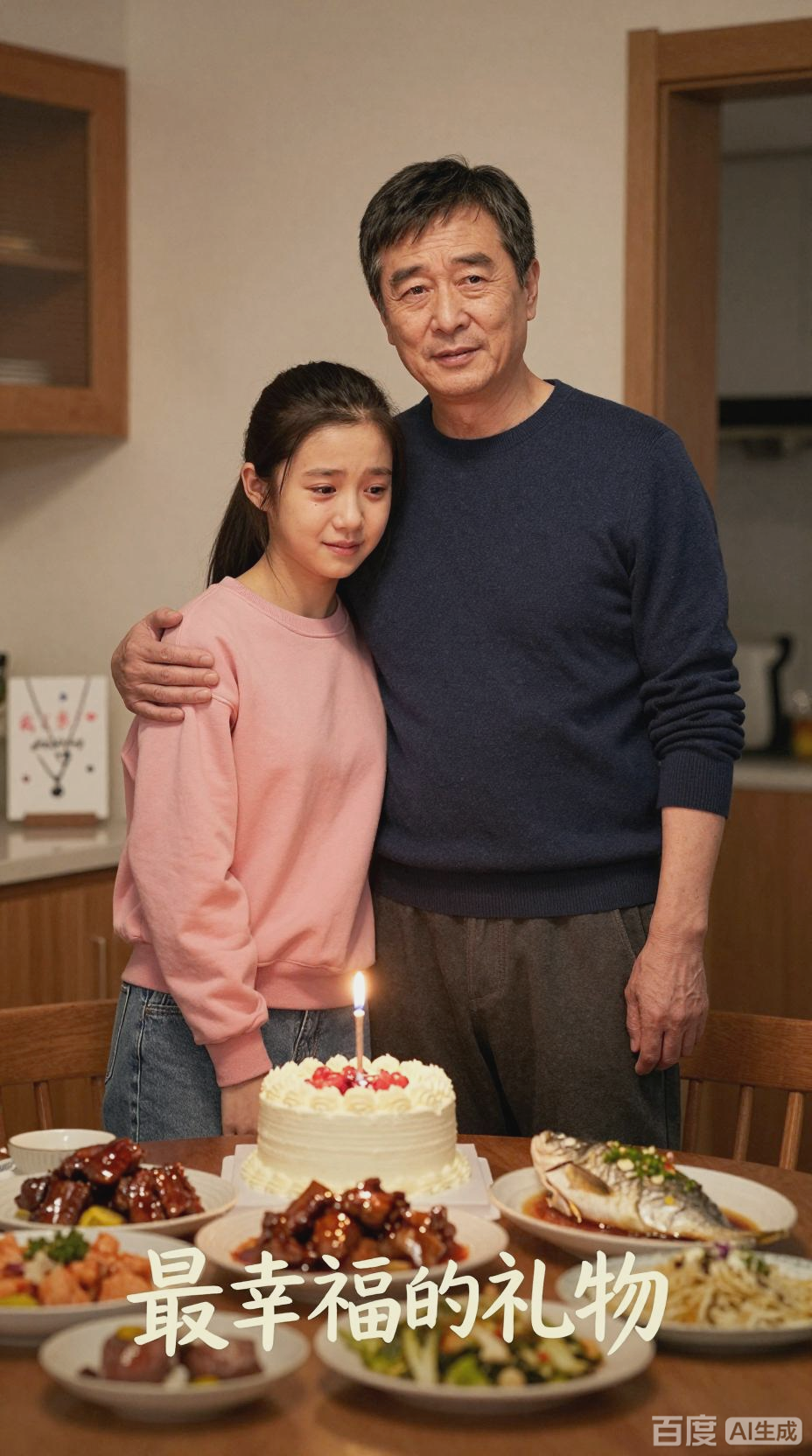 父女情深，生日里的温暖羁绊