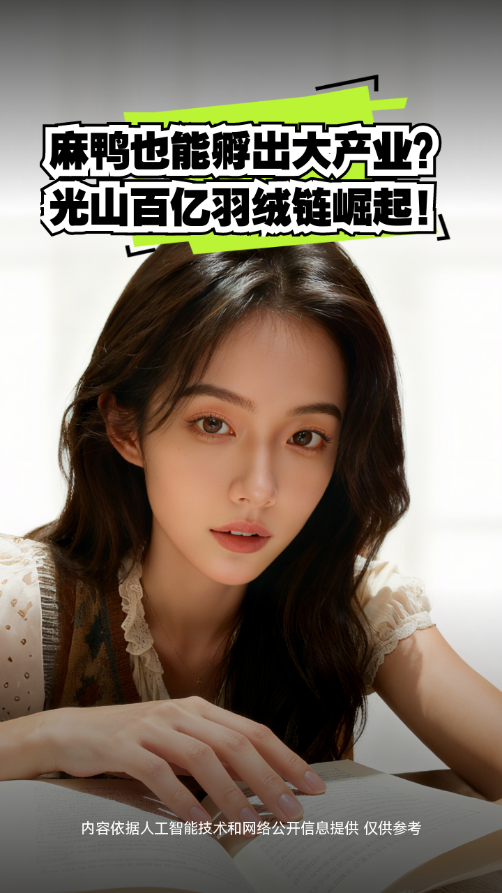 麻鸭也能孵出大产业?光山百亿羽绒链崛起!