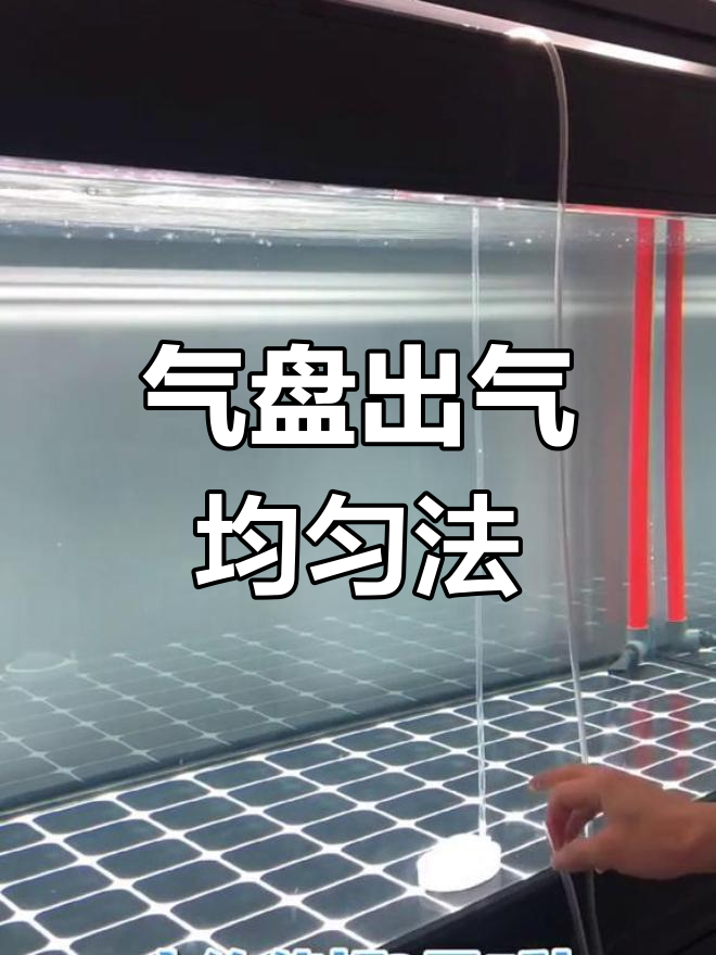 鱼缸气盘出气不均,轻松解决