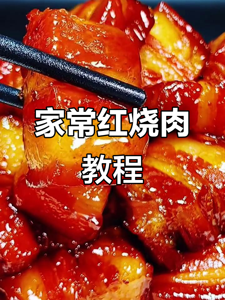 轻松做出东北经典红烧肉,肥而不腻、入口即化
