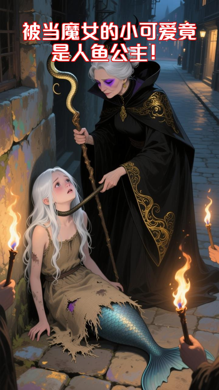 被误认魔女的小可爱,竟是深海人鱼公主!