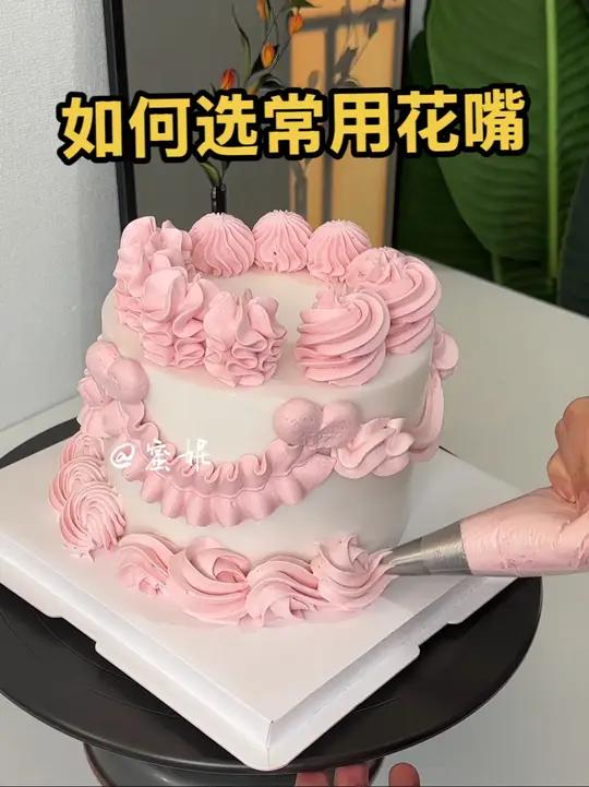 刚入门必备花嘴推荐,左下角同款10件套人气蛋糕推荐蛋糕裱花嘴