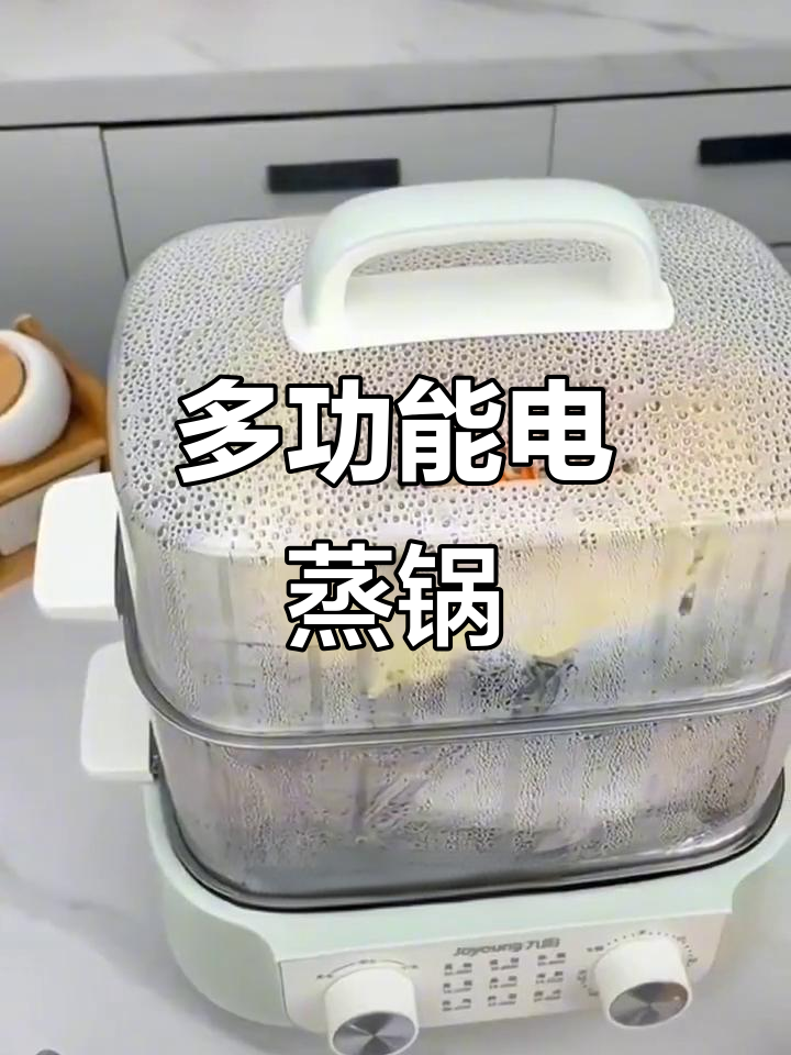 九阳电蒸锅,一锅多用,包子馒头火锅全搞定!