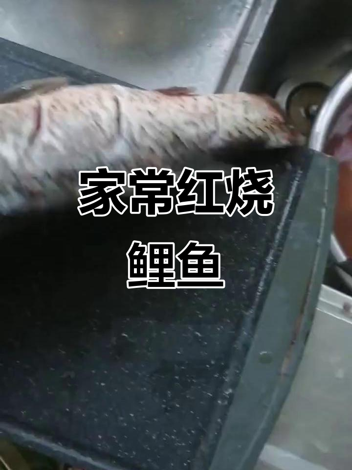 红烧鲤鱼家常做法,简单又美味