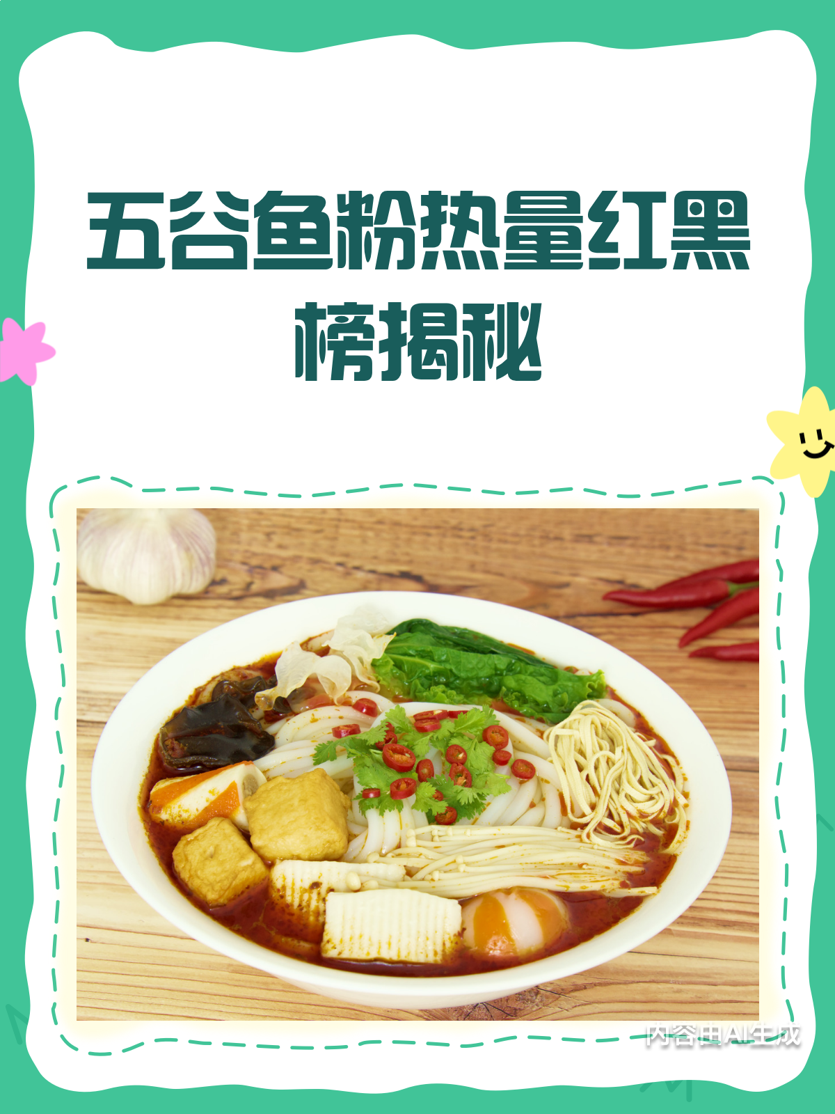 吃五谷鱼粉不发胖?热量红黑榜大揭秘
