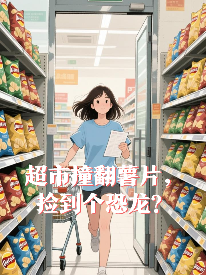 超市撞翻薯片，捡到个穿恐龙睡衣的喜剧演员！