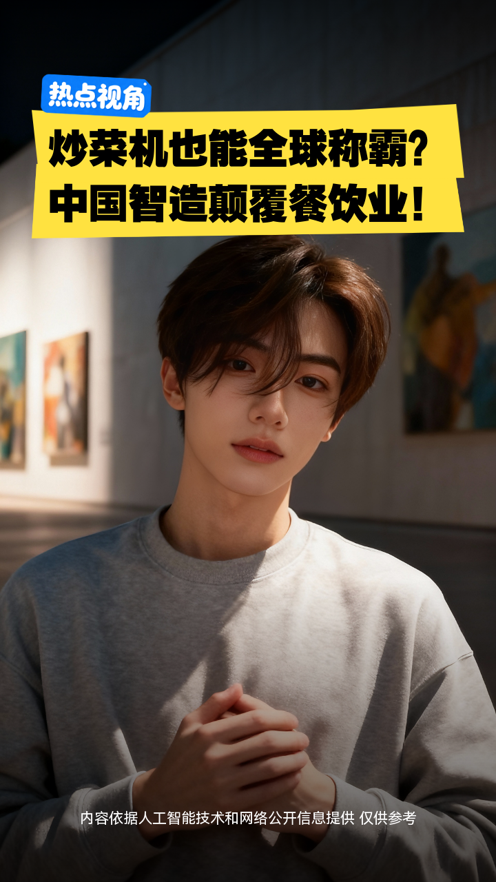 炒菜机也能全球称霸？中国智造颠覆餐饮业！