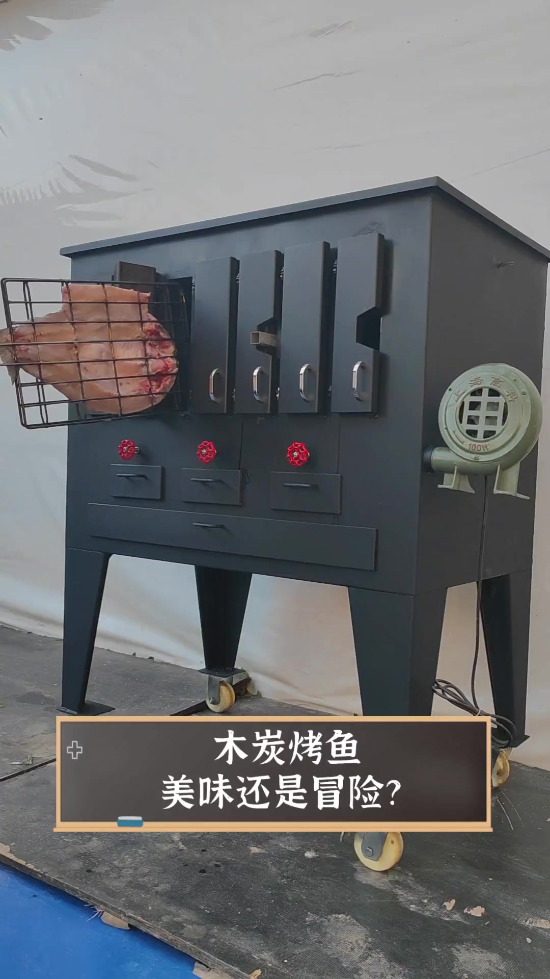 木炭烤鱼,美味还是冒险?