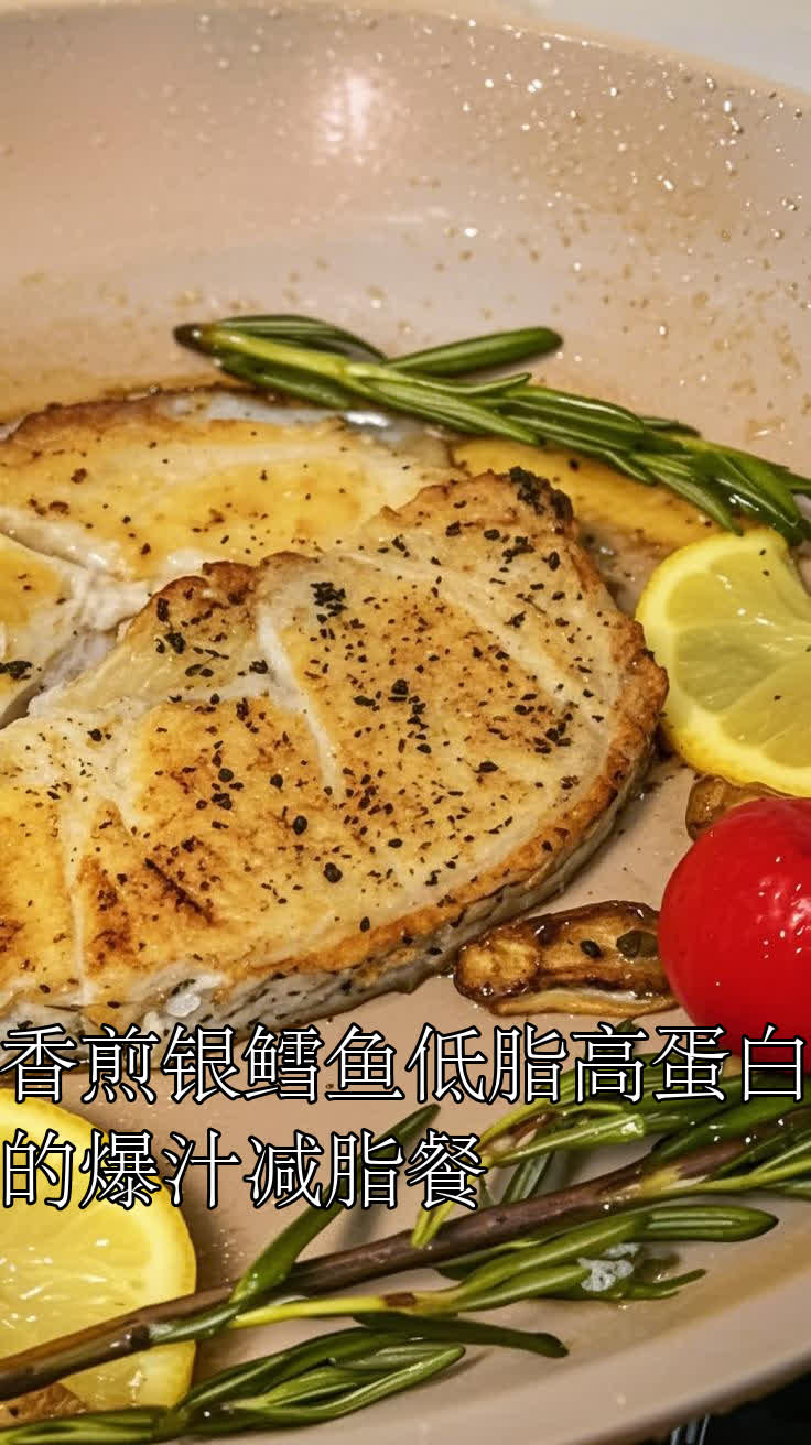 香煎银鳕鱼低脂高蛋白的爆汁减脂餐