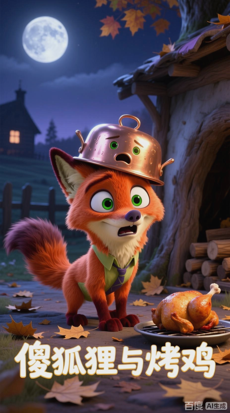 傻狐狸偷鸡不成，反被农夫套路笑翻全场！