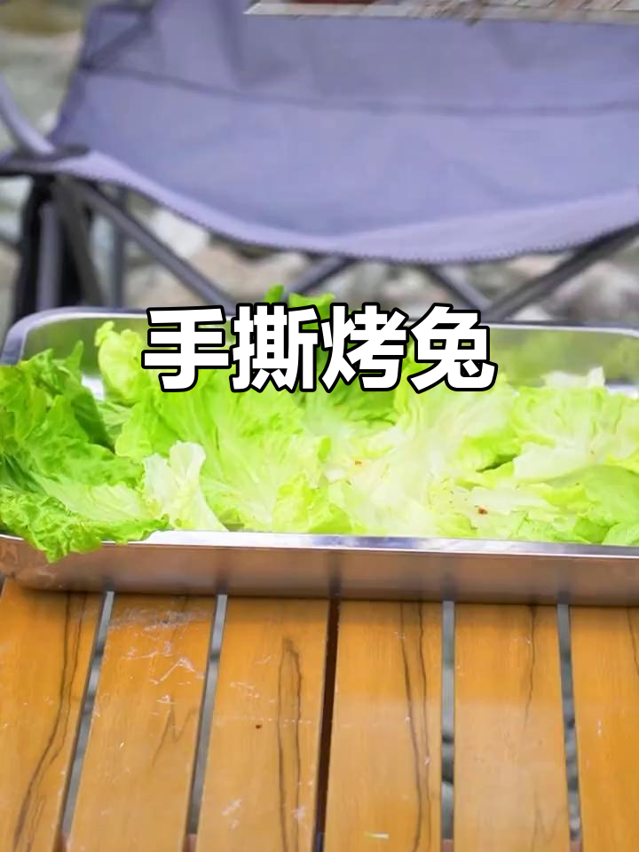 浅烤兔肉,手撕吃不停!露营必备美味