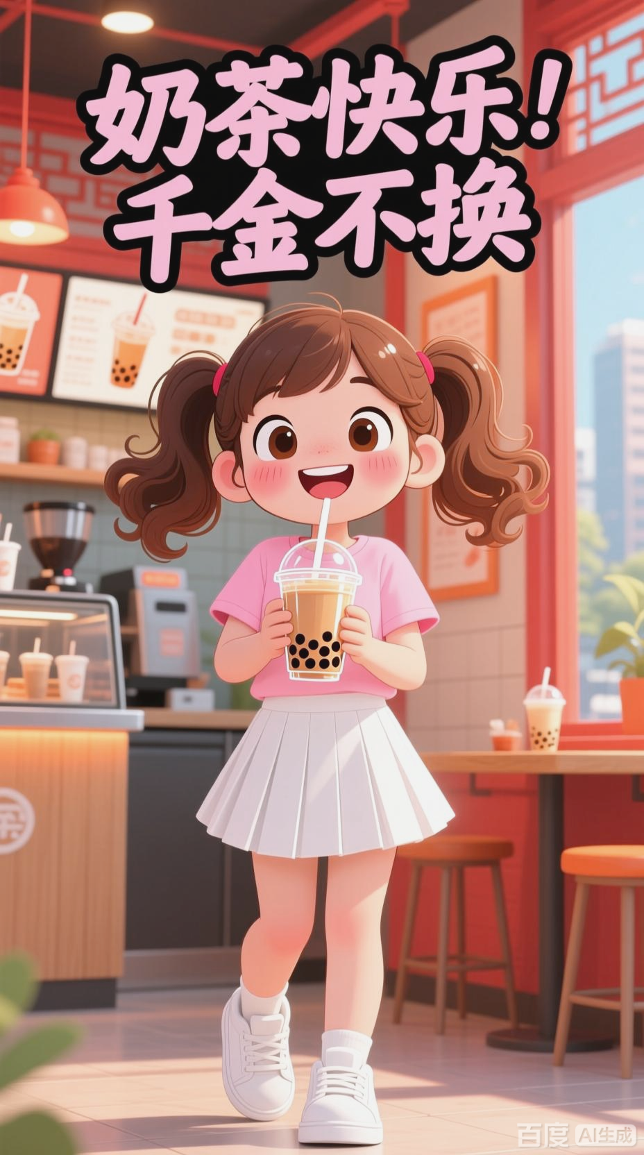 女生的奶茶执念，快乐无法阻挡