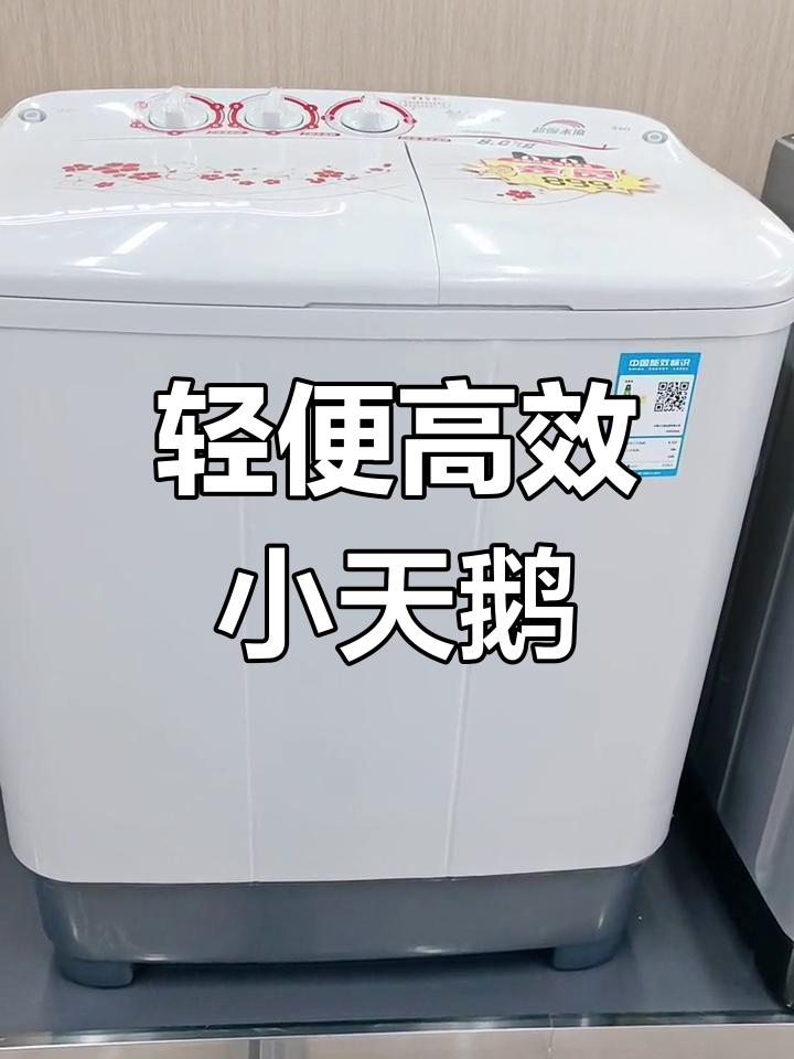 小天鹅8公斤半自动洗衣机,高效节能设计