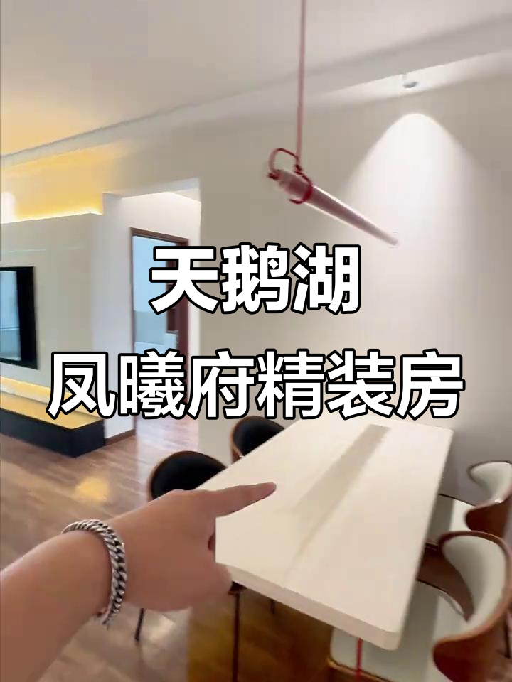 合肥政务区天鹅湖畔,精装三室两厅,拎包入住的理想家居