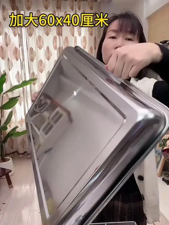 不锈钢托盘方盘长方形烧烤盘304蒸盘家用商用餐盘盘子饺子盘菜盘