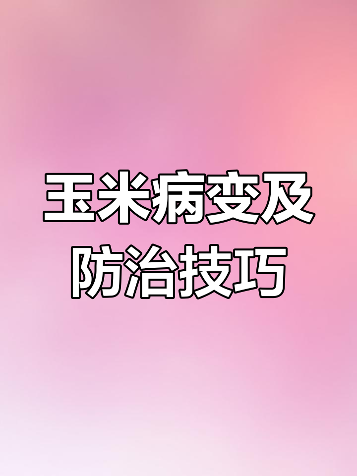 玉米生长中的常见病害与防治方法