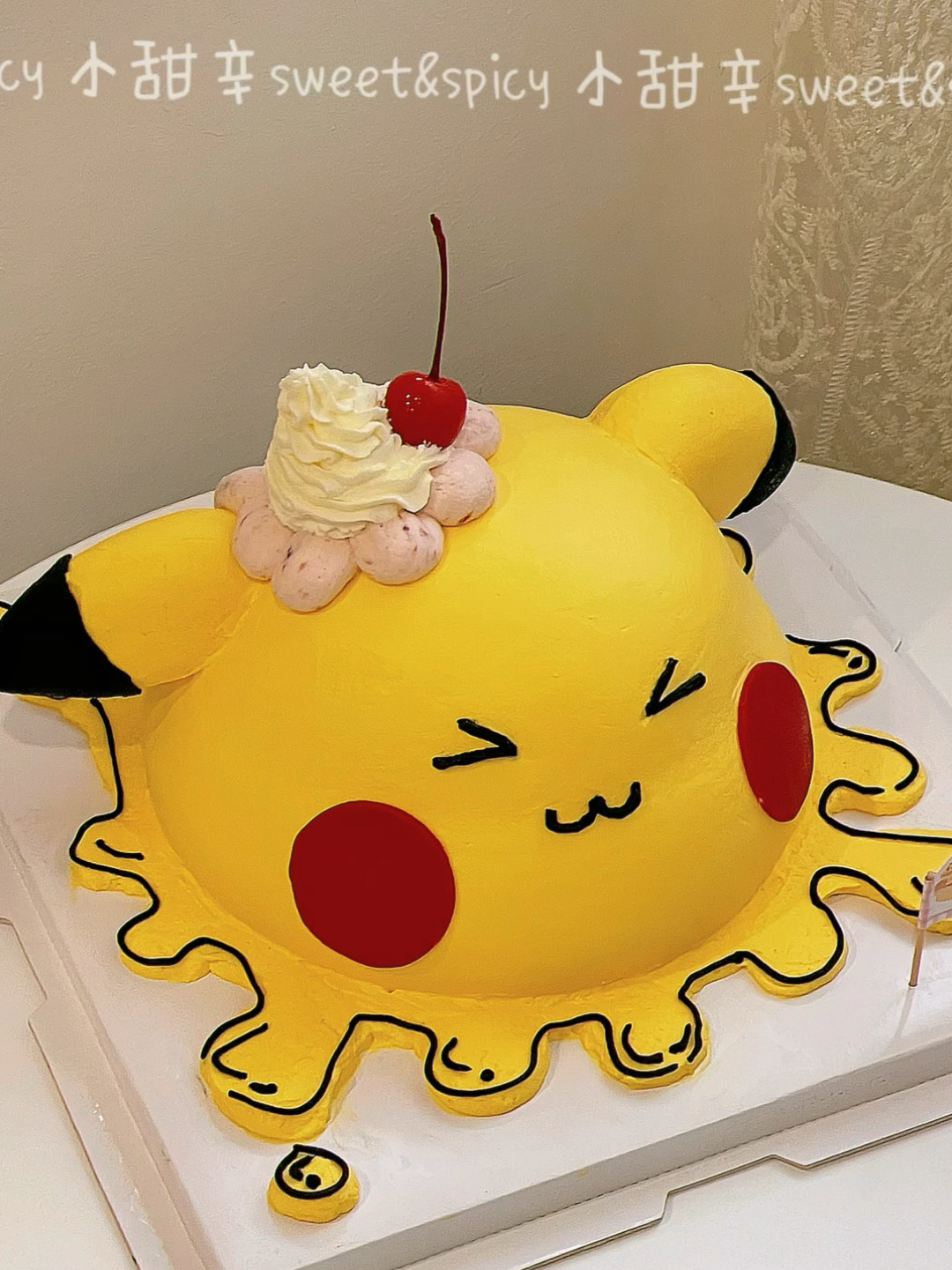皮卡丘立体蛋糕!
