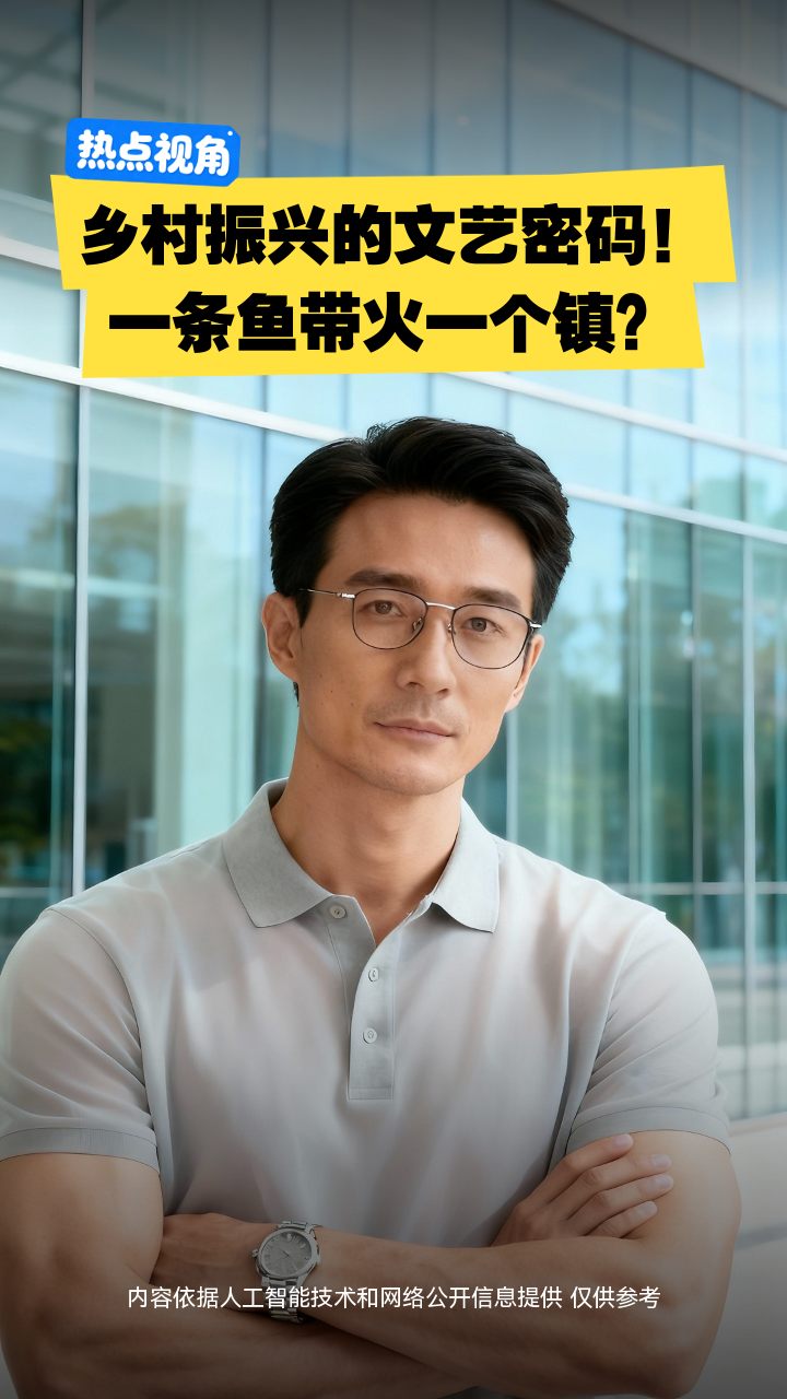 乡村振兴的文艺密码！一条鱼带火一个镇？