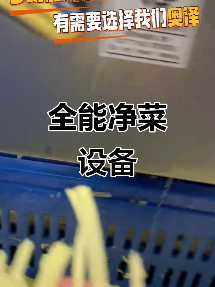 湖北武汉全套净菜加工设备,满足多种需求