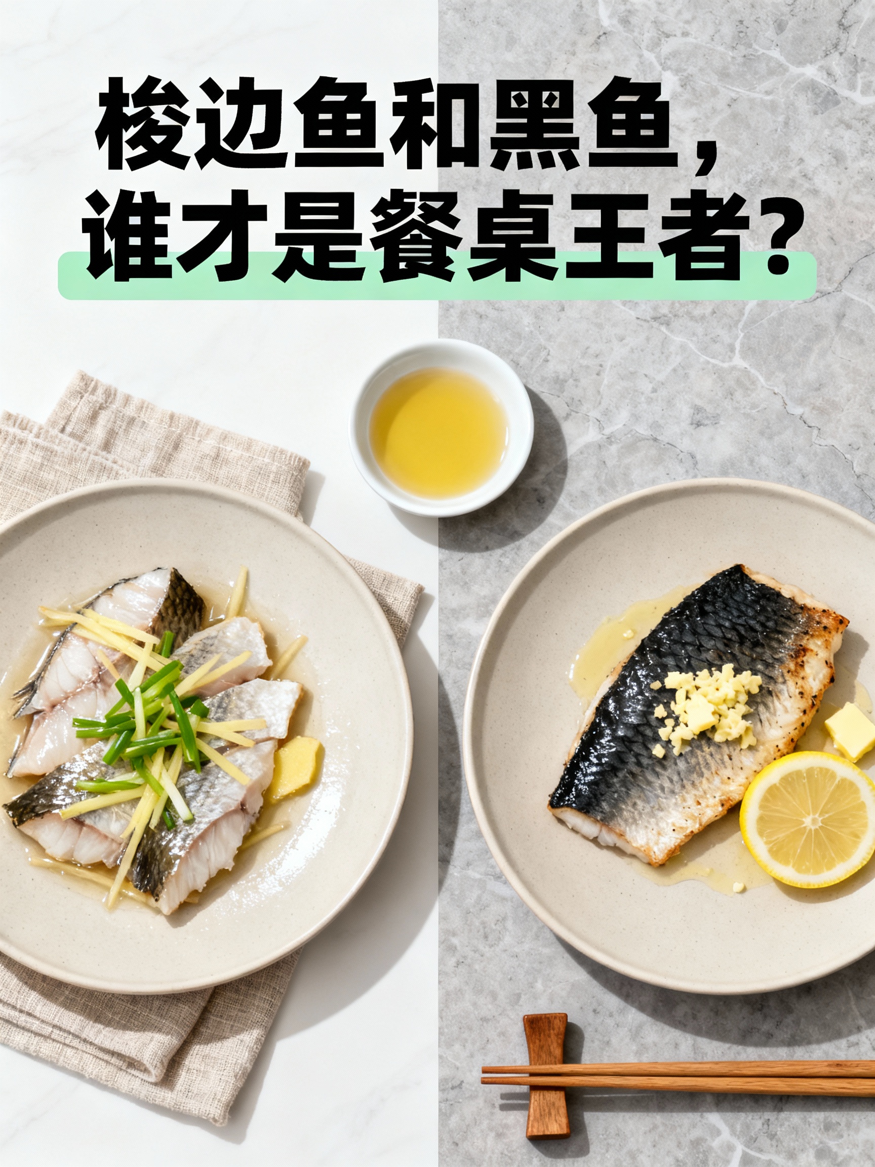 梭边鱼和黑鱼，谁才是餐桌王者？