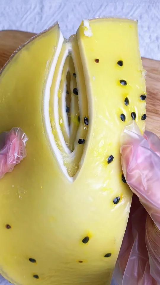 百香果椰汁千层糕教程酸酸甜甜Q弹爽滑