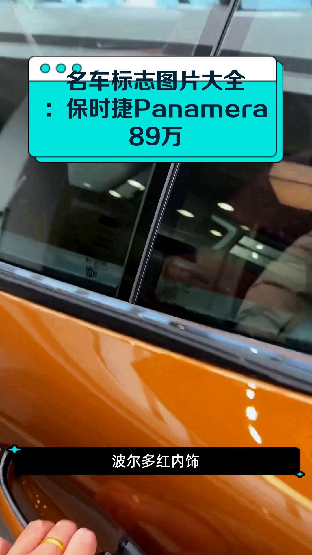 名车标志图片大全:保时捷Panamera 89万