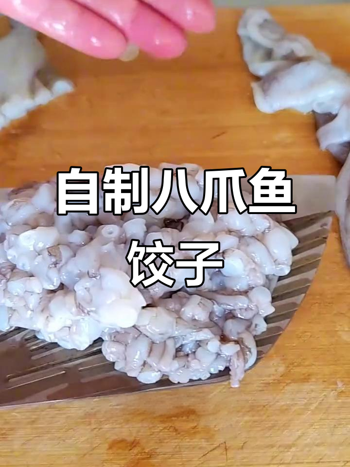 自己动手包饺子,长腿八爪鱼馅料超美味