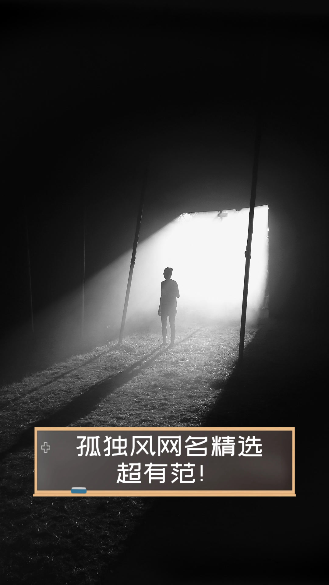 孤独风网名精选,超有范!