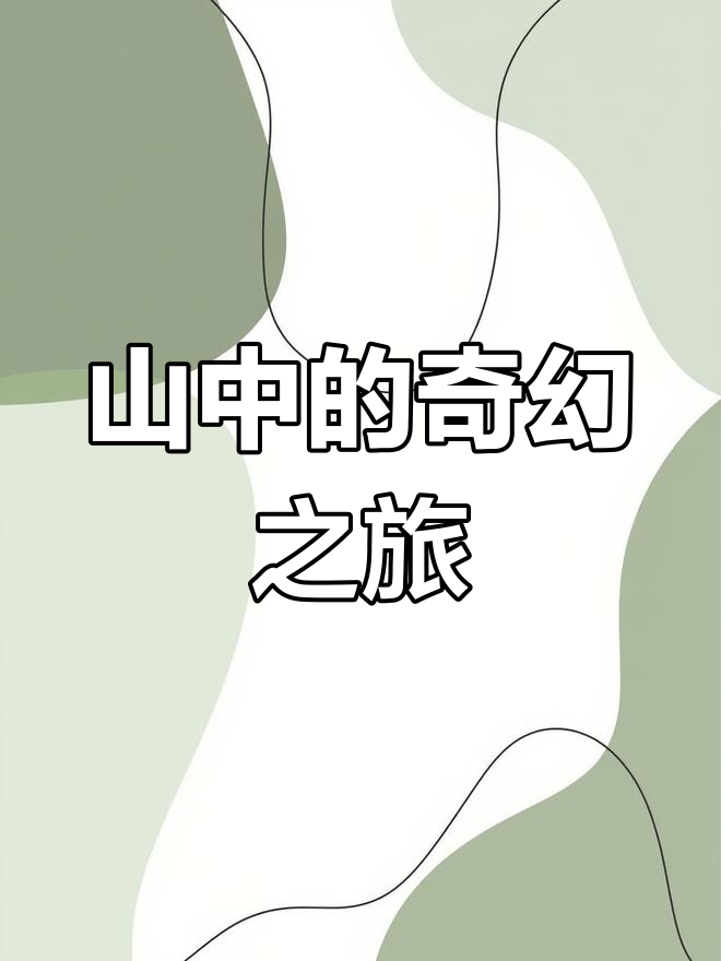 走进自然与幻想的山中之旅,无字绘本带你领略奇幻世界