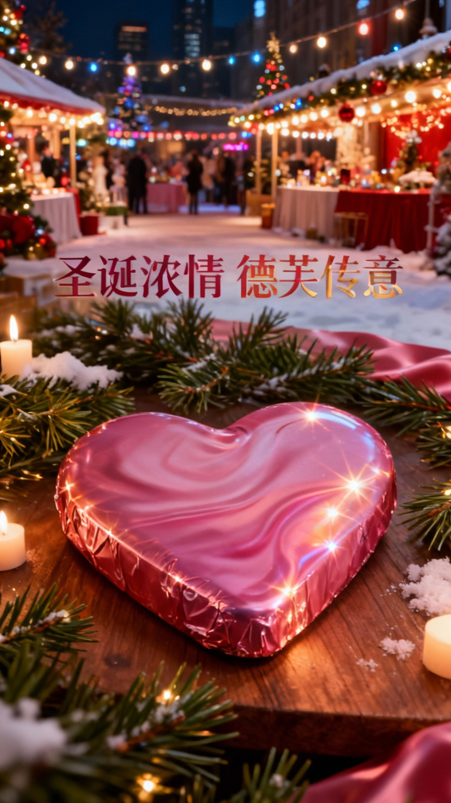 德芙巧克力,圣诞甜蜜之选