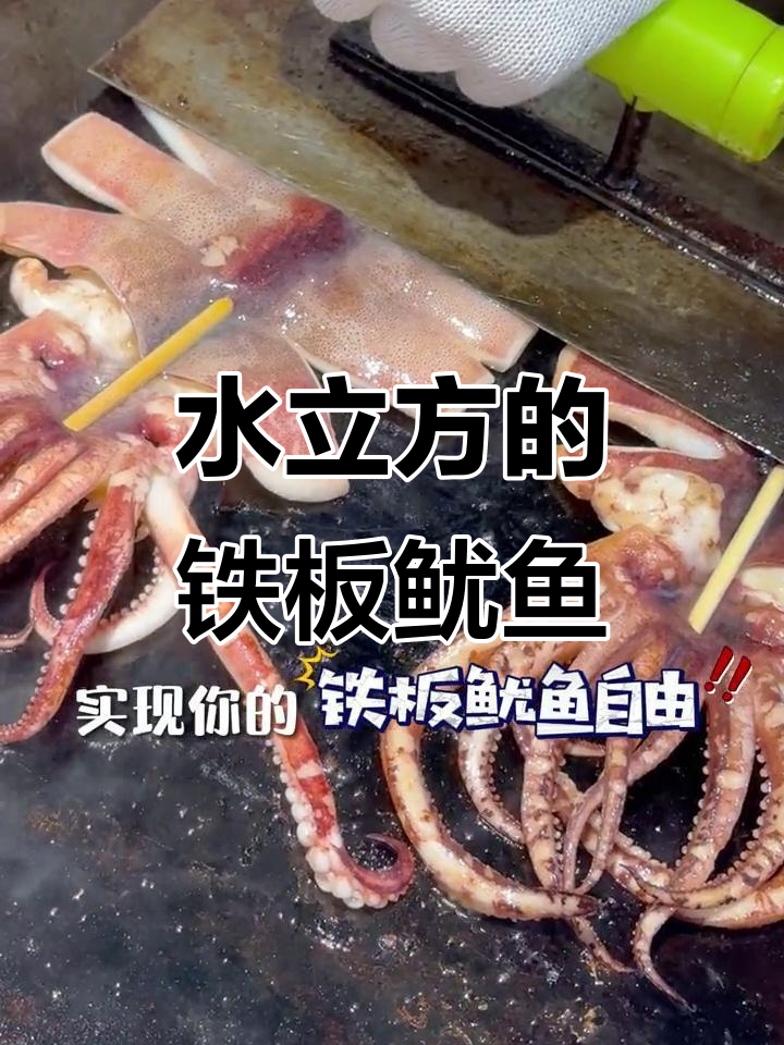 大连铁板鱿鱼,水立方带你体验海鲜的极致美味