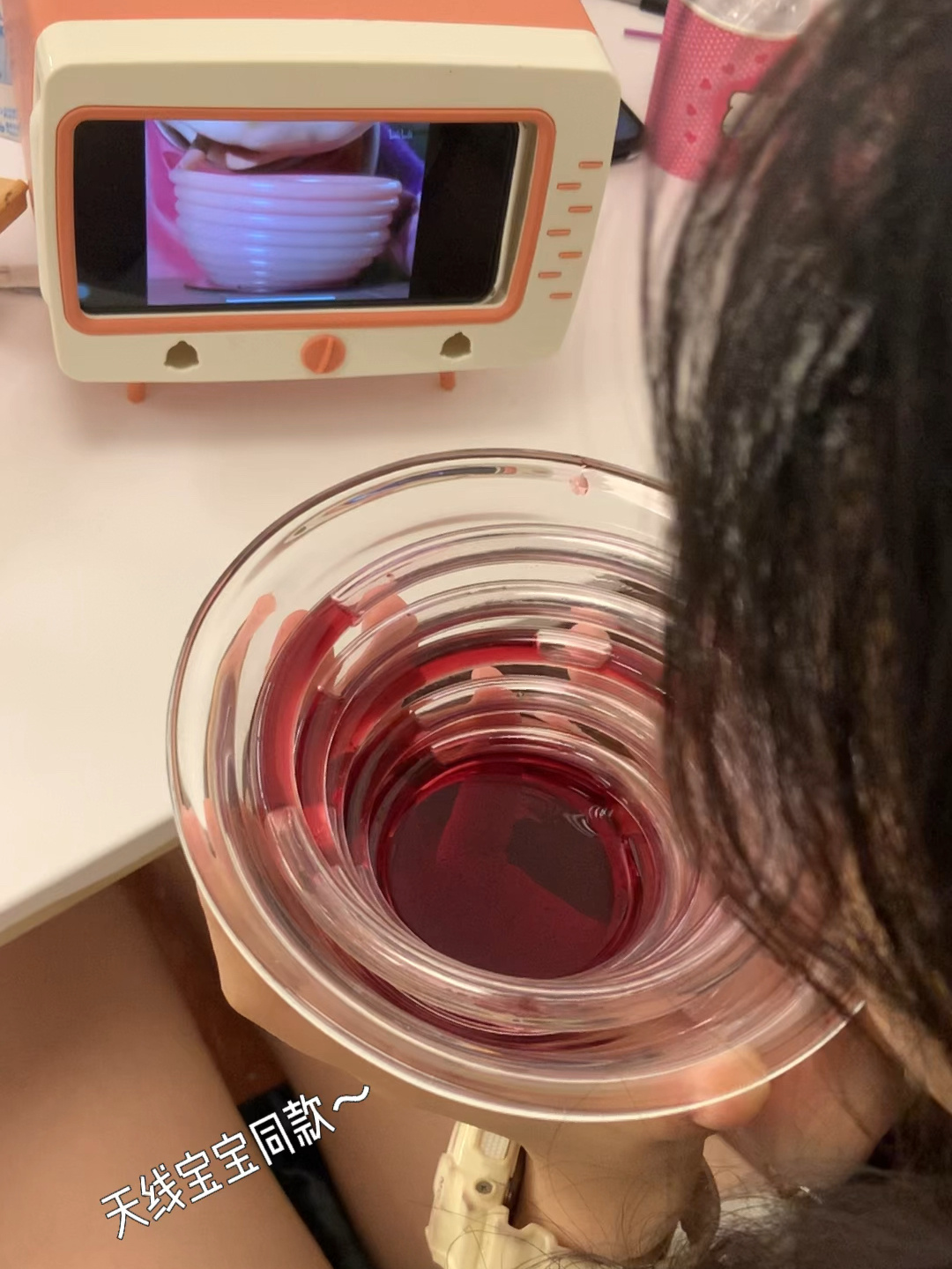 终于圆了童年梦,拥有天线宝宝的奶昔杯