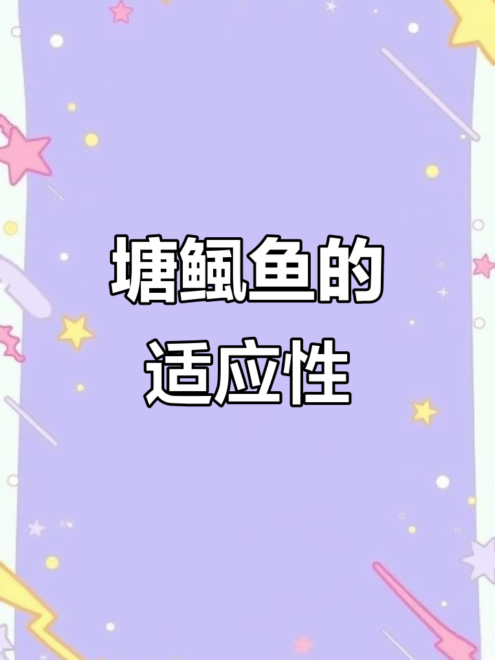 塘鲺鱼苗适应性强，养殖环境多样，市场稳定，值得考虑