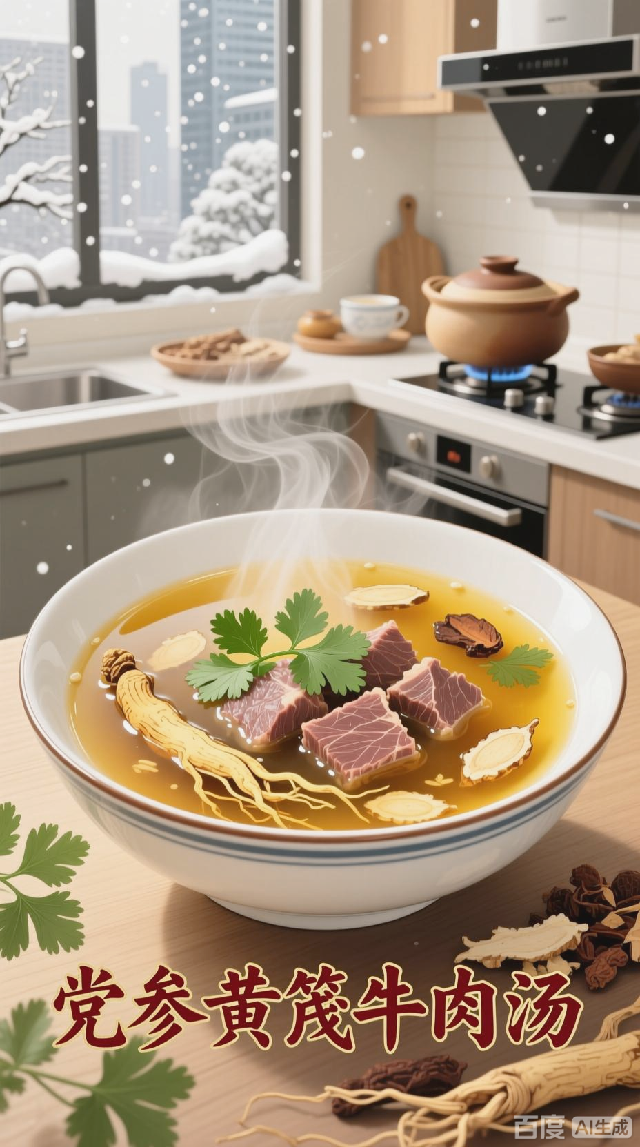 党参黄芪牛肉汤，功效全知道