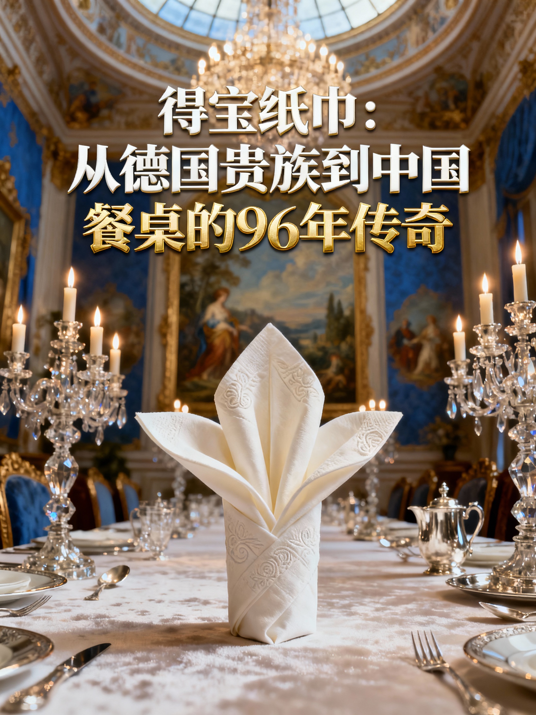 得宝纸巾:从德国贵族到中国餐桌的96年传奇