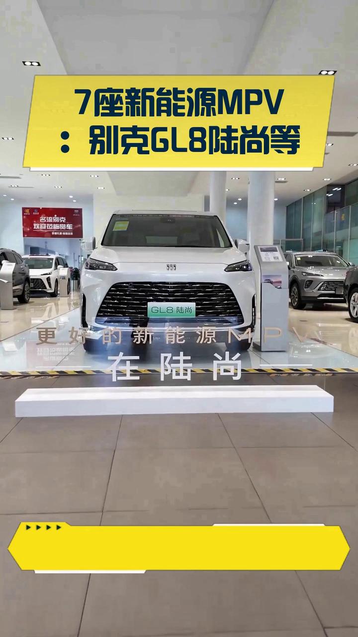 7座新能源MPV:别克GL8陆尚等