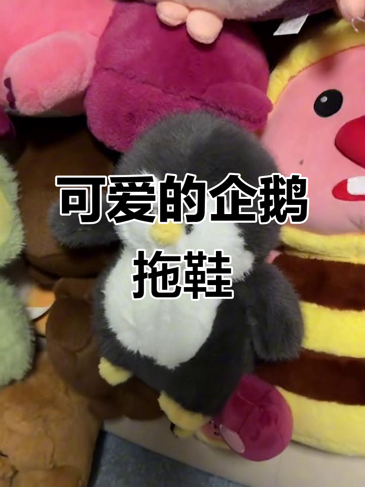企鹅拖鞋太可爱了,竟然少了一只!