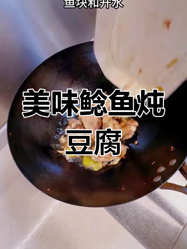 野生鲶鱼炖豆腐,嫩滑鲜美汤汁满满