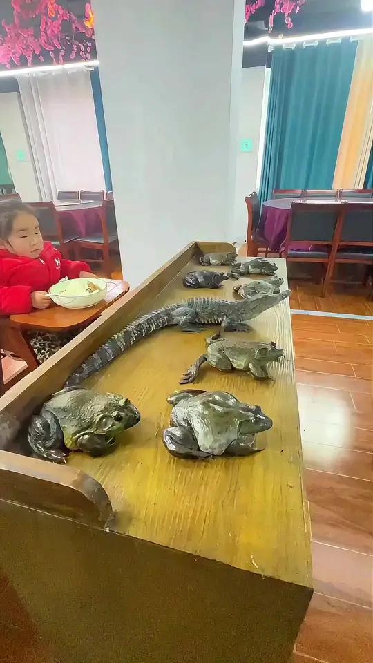 我要请我的“鳄鱼头领蛤蟆大军”看场电影 人类幼崽迷惑行为大赏鳄鱼蛤蟆看电影看一遍笑一遍