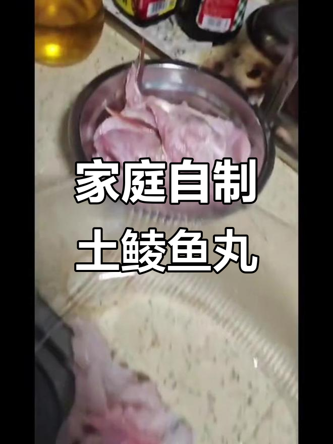 自制土鲮鱼丸，简单又美味！