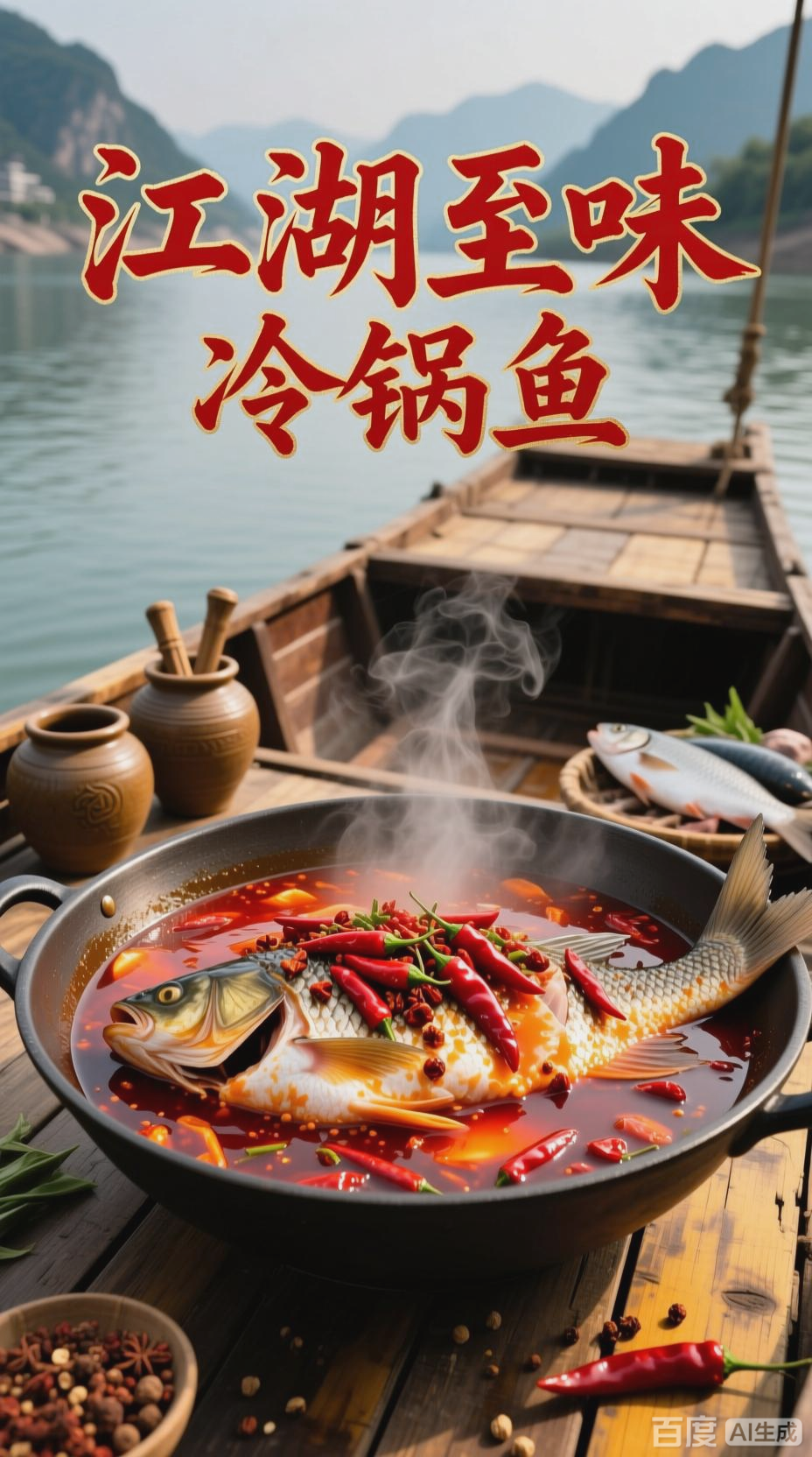重庆江湖菜 鱼夫与冷锅鱼