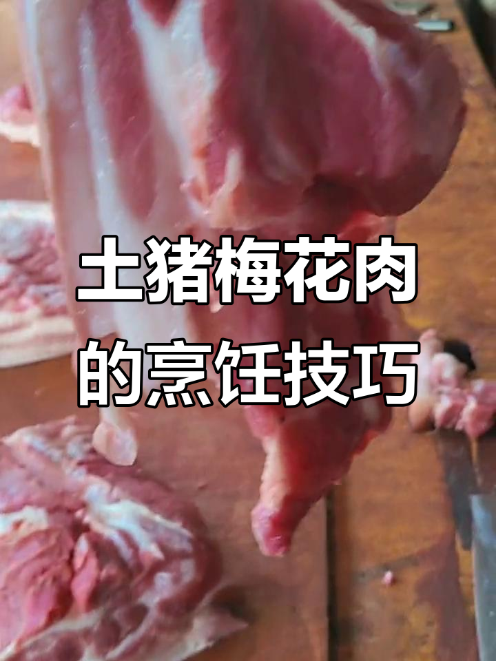 梅花肉煎炒皆宜,土猪肉的独特美味