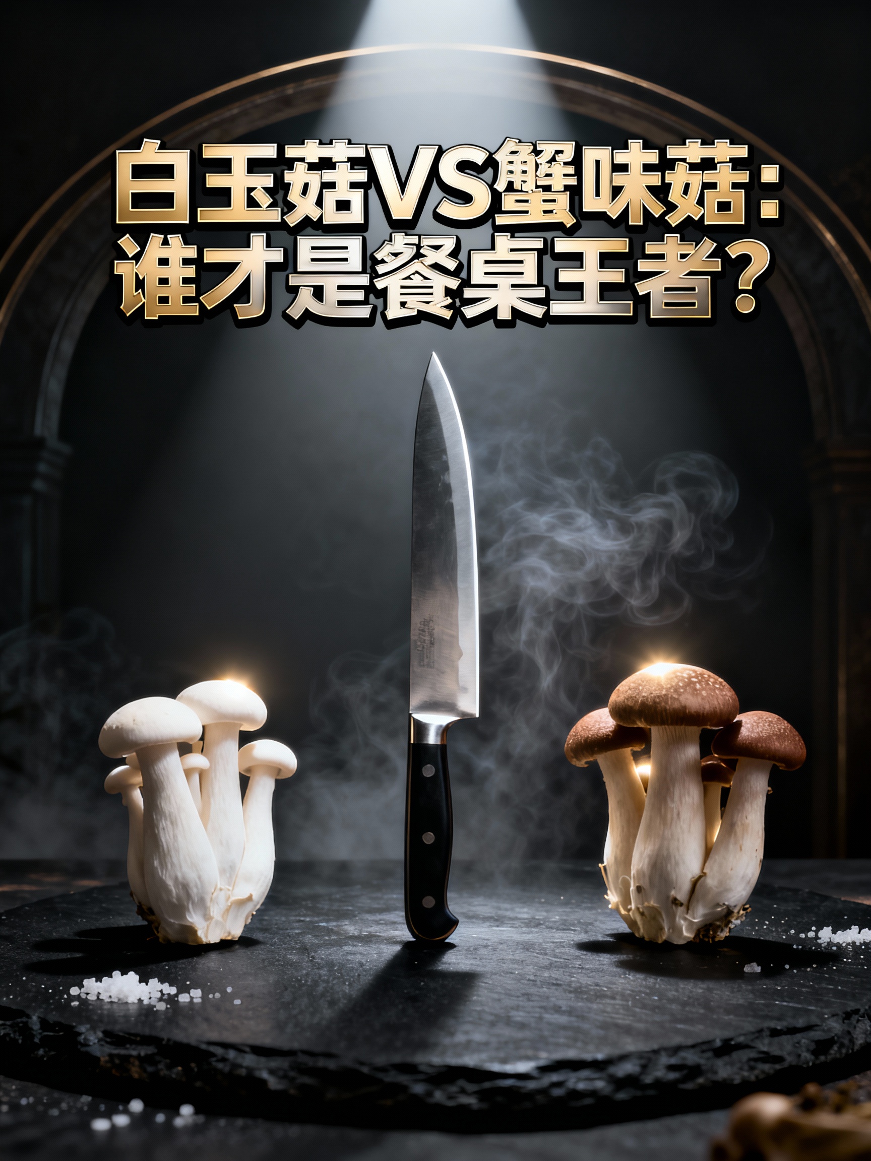 白玉菇VS蟹味菇:谁才是餐桌王者?