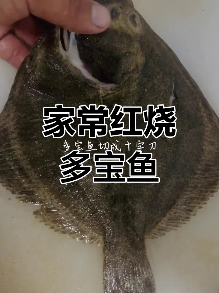简单家常红烧多宝鱼,轻松学会这道美味
