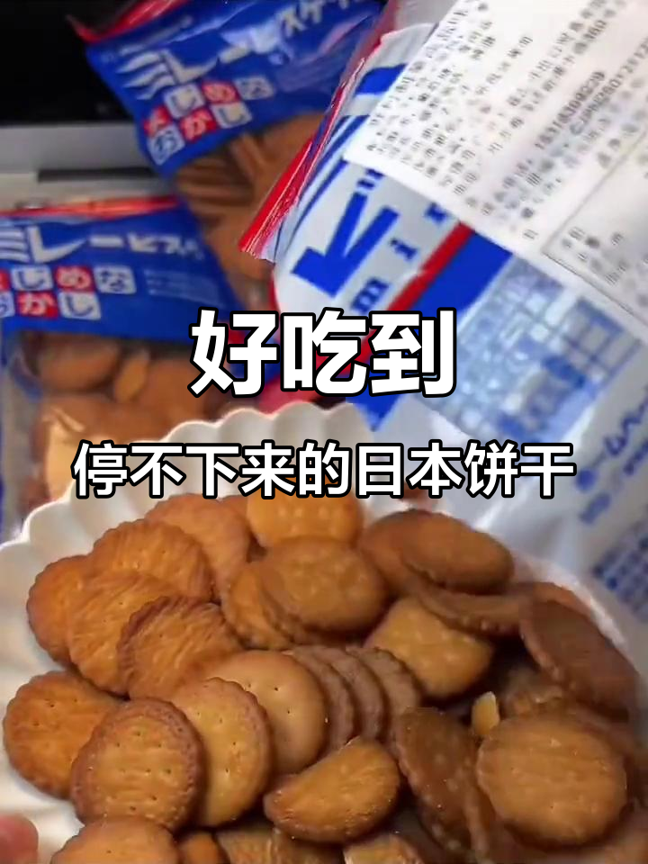 日本进口野村饼干,咸味小圆饼停不下来!