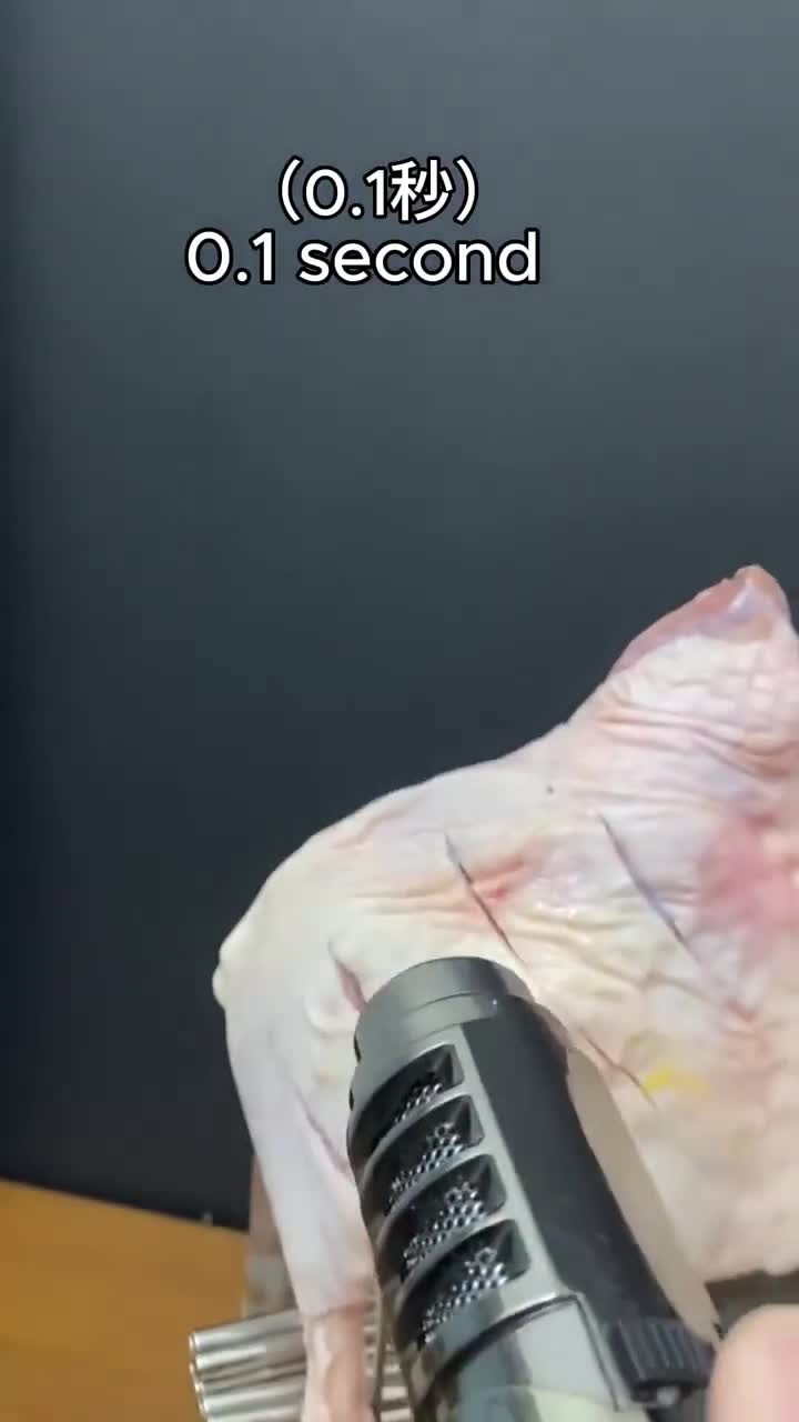 大功率打火机 vs 鸭腿