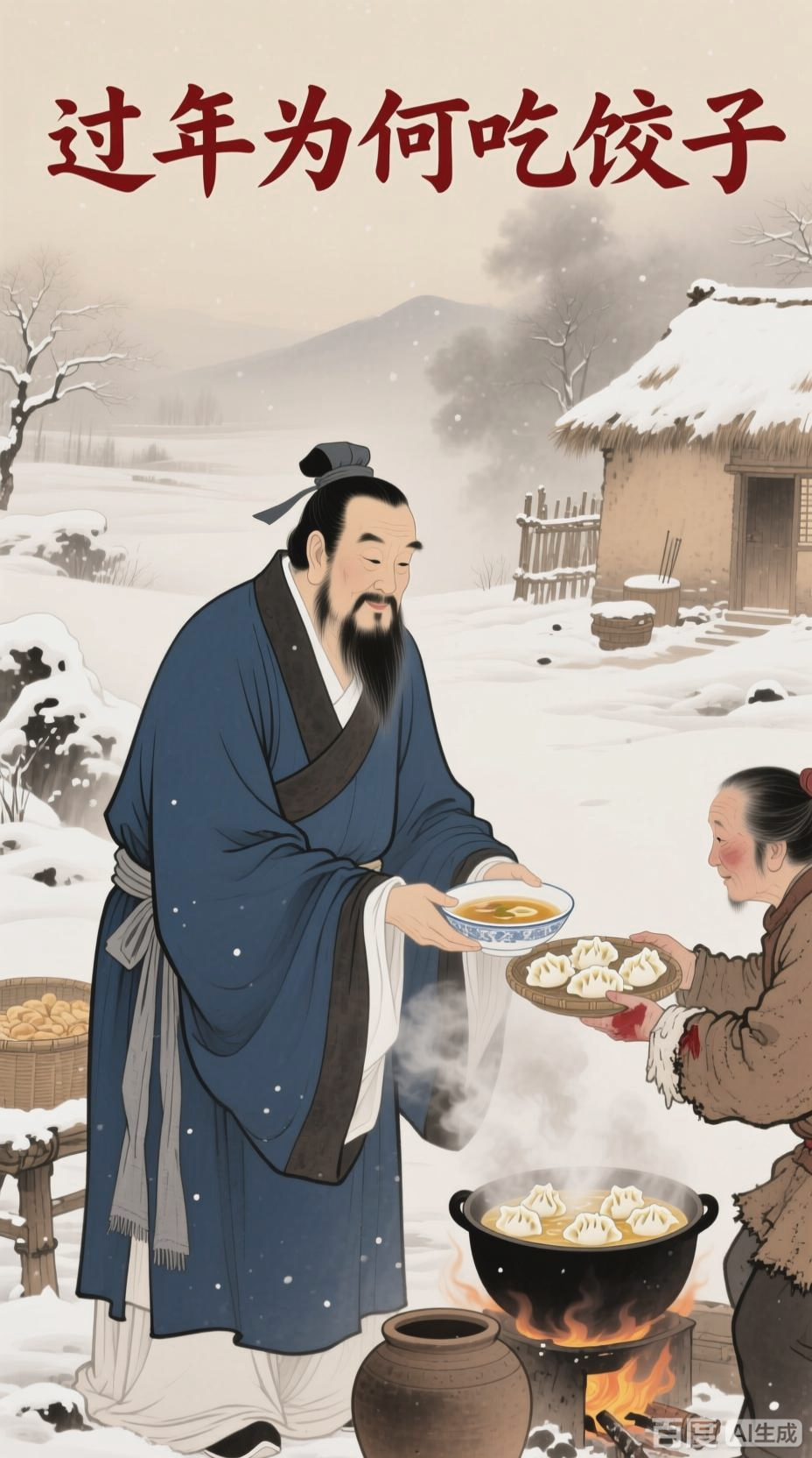 过年吃饺子的传统与寓意